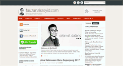 Desktop Screenshot of fauzanalrasyid.com